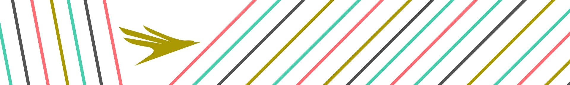 Mantinea Institute logo with stripy background